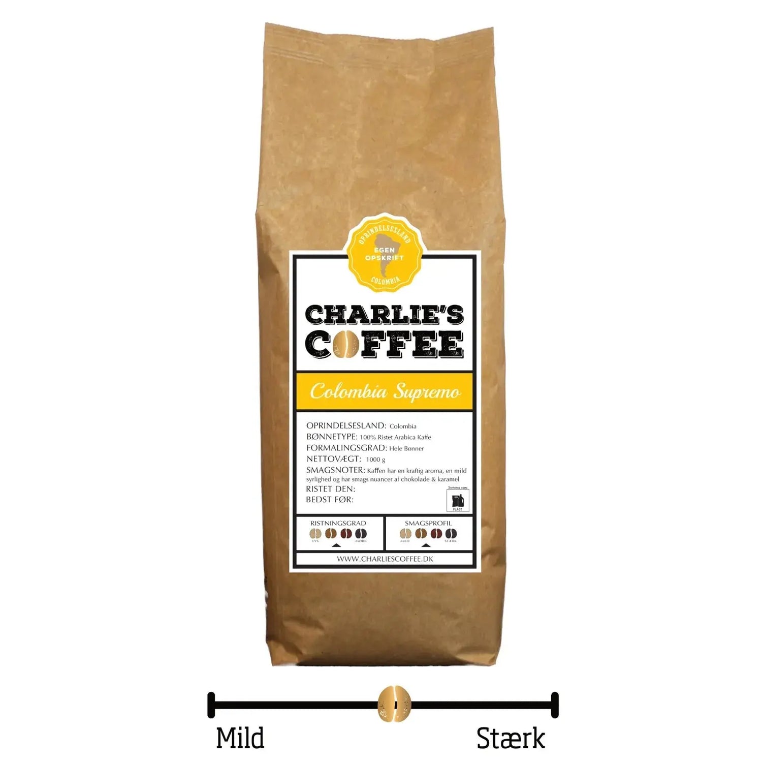 Colombia Supremo Charlie's Coffee
