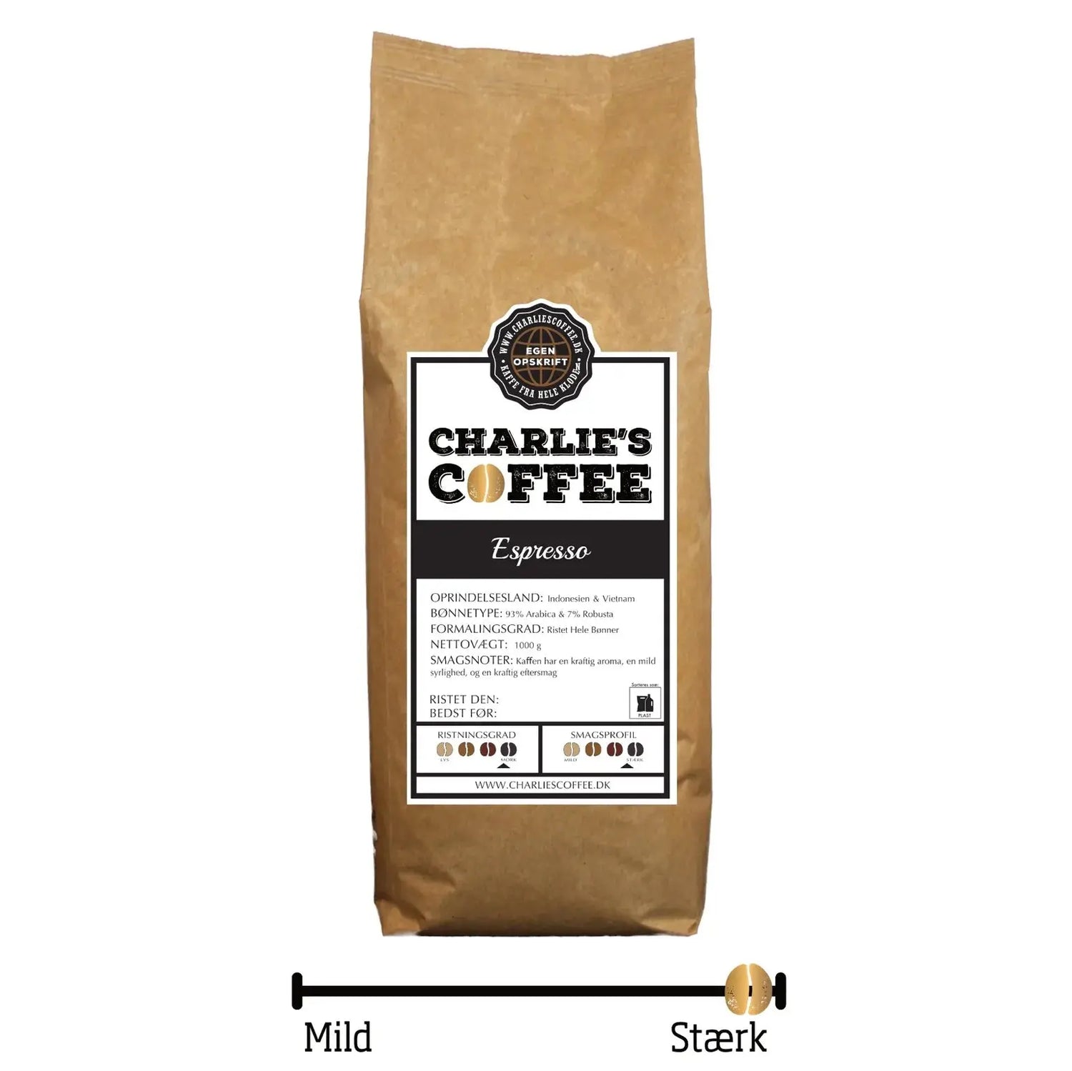 Espresso Kaffe Charlie's Coffee