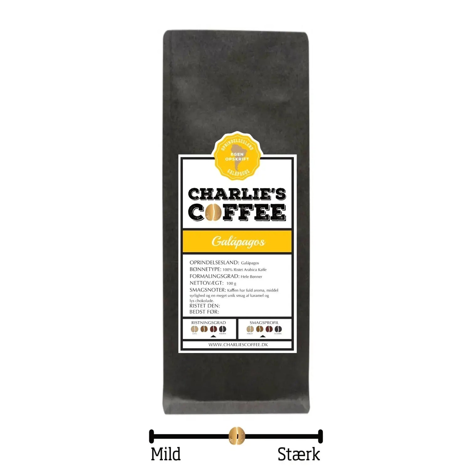 Galapagos Kaffe Charlie's Coffee