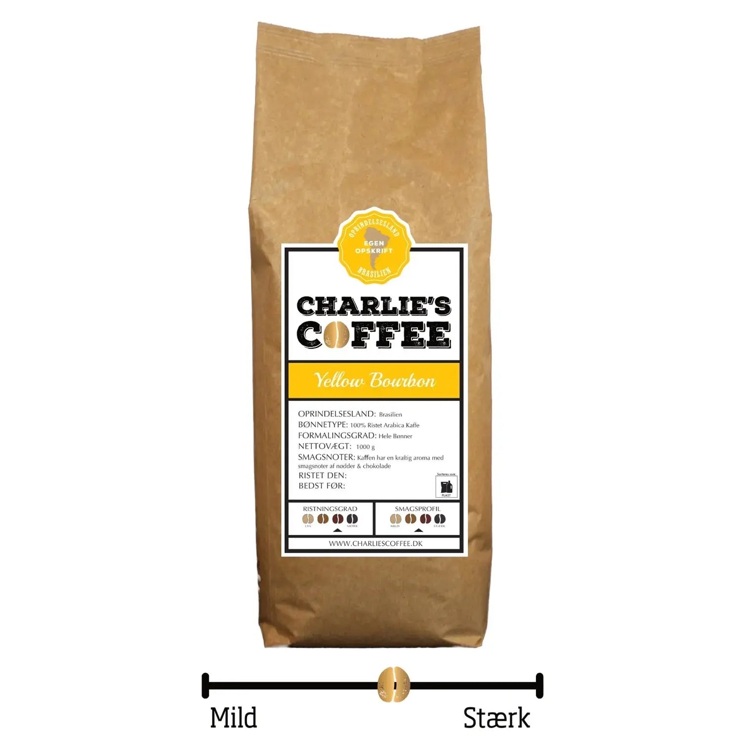 Brasilien Yellow Bourbon Charlie's Coffee