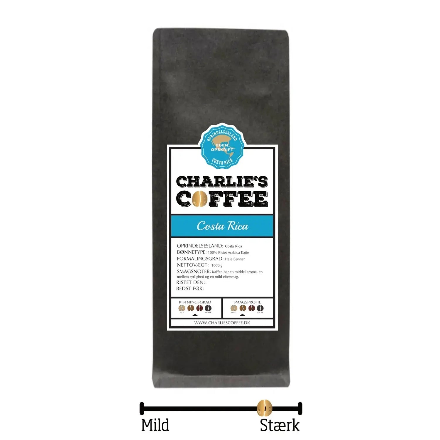 Costa Rica Charlie's Coffee