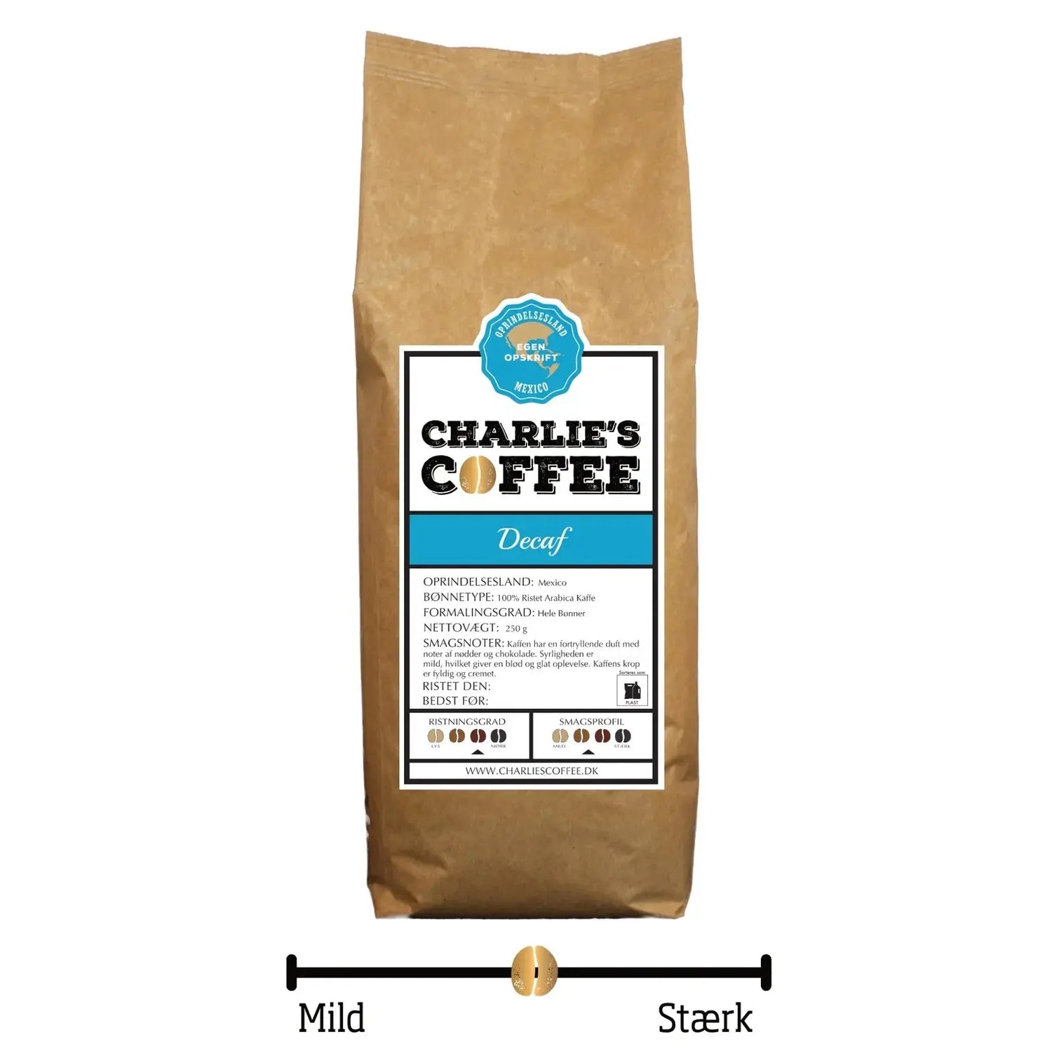 Decaf Charlie's Coffee