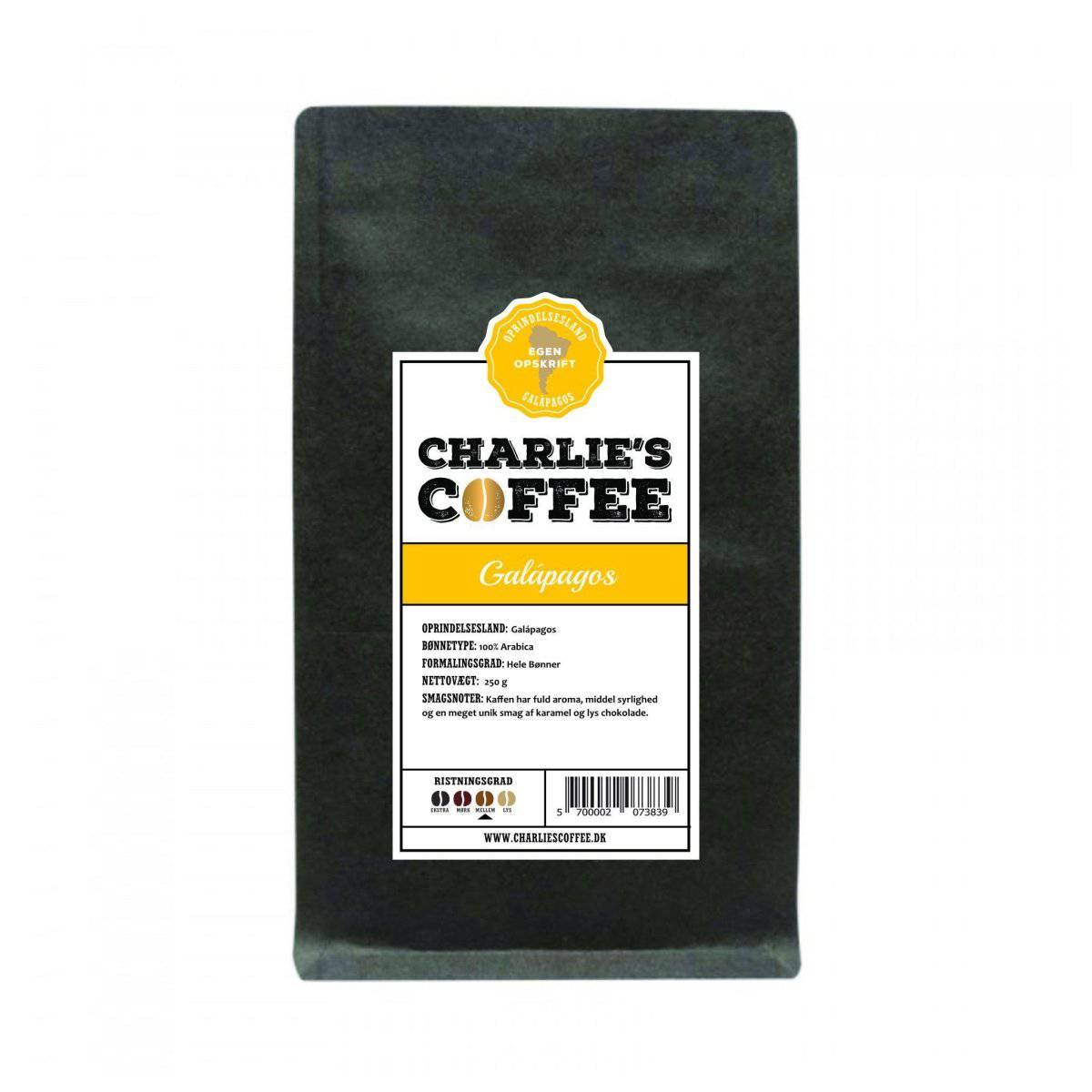 Galapagos Kaffe - Charlie's Coffee & Tea